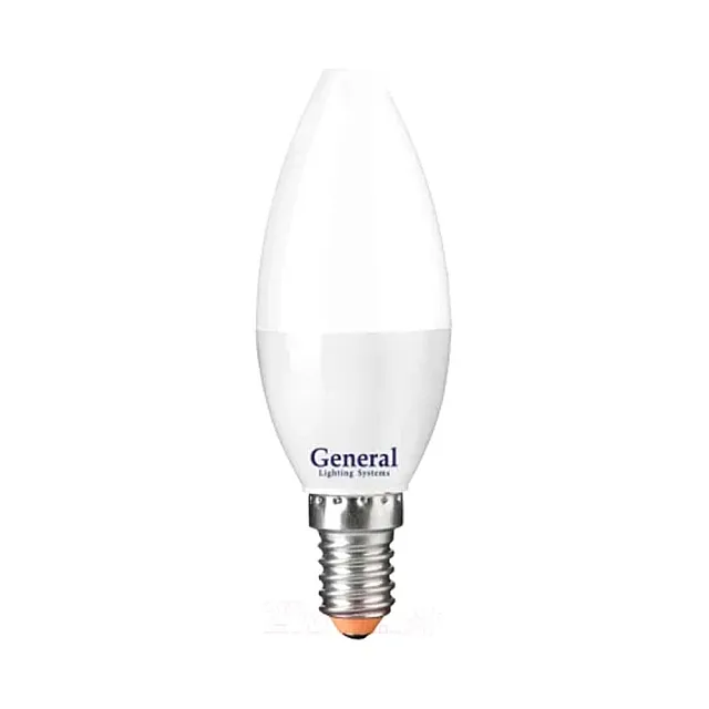 Лампа светодиодная General GLDEN-CF-B-7-230-E14-4000