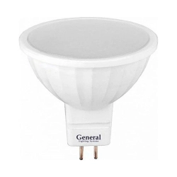 Лампа светодиодная General GLDEN-MR16-B-7-230-GU5.3-4000
