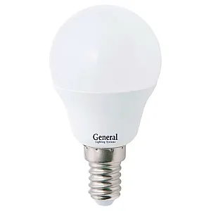 Лампа светодиодная General GLDEN-G45F-B-7-230-E14-4000