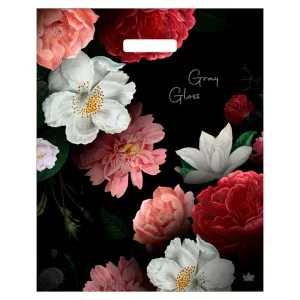 Пакет Артпласт Грэй Глосс Нежность ВУР55235 с вырубной ручкой 39*48 см 50 мкм ламинированный Тико