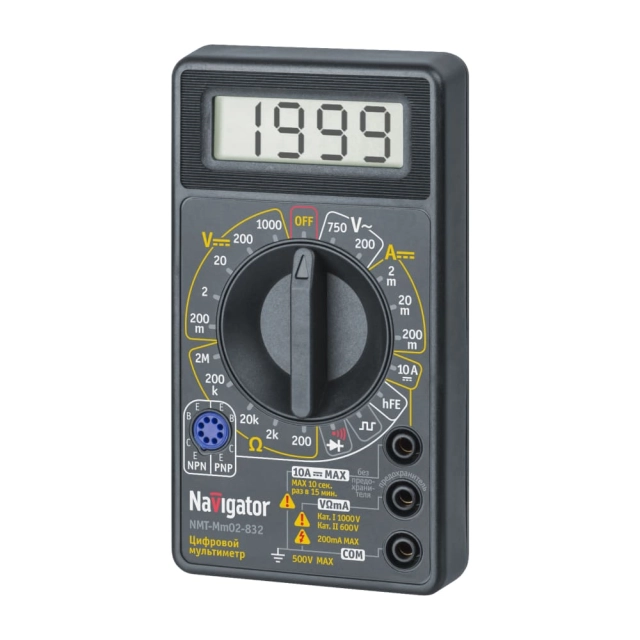 Мультиметр Navigator 82 431 NMT-Mm02-832 Мультиметр Navigator 82 431 NMT-Mm02-832