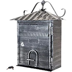 Ящик почтовый Аллюр №2005 5320 старое серебро