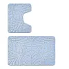 Набор ковриков Shahintex Актив Icarpet голубой 50*80/50*40-001