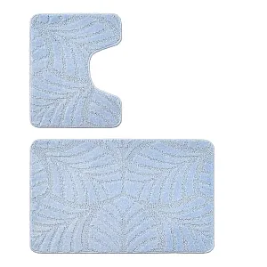 Набор ковриков Shahintex Актив Icarpet голубой 50*80/50*40-001