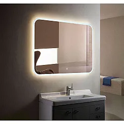 Зеркало Silver Mirrors Stiv neo LED-00002425 сенсорный выключатель 80*100 см Зеркало Silver Mirrors Stiv neo LED-00002425 сенсорный выключатель 80*100 см