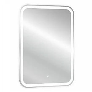 Зеркало Silver Mirrors Malta-Lite LED-00002666 открытая подсветка сенсорный выключатель 50*70 см
