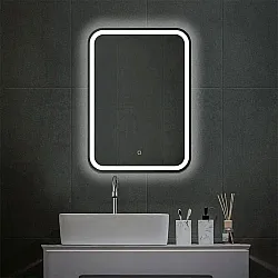 Зеркало Silver Mirrors Malta-Lite LED-00002666 открытая подсветка сенсорный выключатель 50*70 см Зеркало Silver Mirrors Malta-Lite LED-00002666 открытая подсветка сенсорный выключатель 50*70 см
