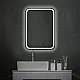 Зеркало Silver Mirrors Malta-Lite LED-00002666 открытая подсветка сенсорный выключатель 50*70 см