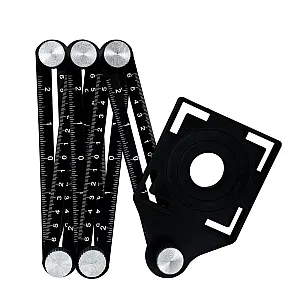 Линейка-шаблон VertexTools 3043-6-12 для переноса отверстий на плитку 6 секций по 12 см