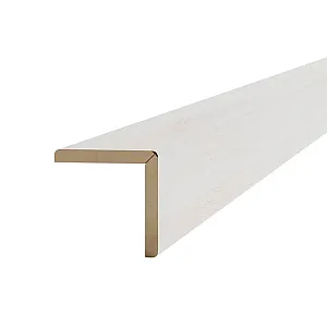 Угол универсальный для МДФ панелей Stella Light Ясень Айвори 2700*24*24 мм