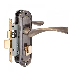 Замок врезной Стандарт 103/50В АВ старая бронза