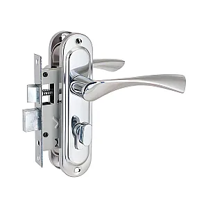 Замок врезной Стандарт 103/50B CP хром