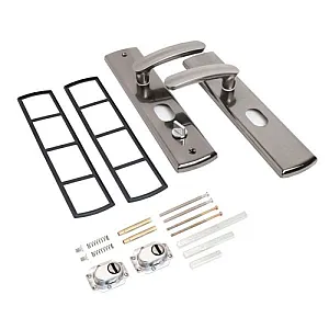 Комплект ручек Стандарт РН-СТ217-R для китайских металлических дверей правая