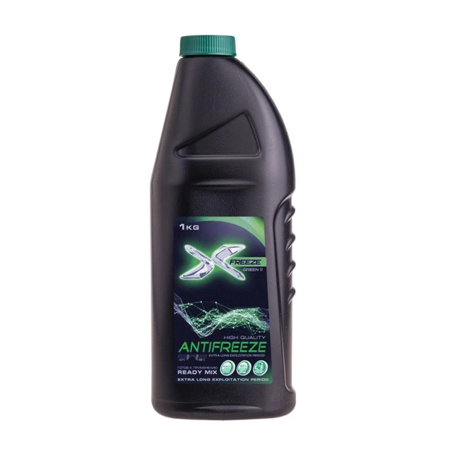 Антифриз X-freeze Green 11 зеленый 1 кг Антифриз X-freeze Green 11 зеленый 1 кг