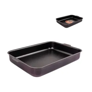 Противень Мастерица 46633504 прямоугольный антипригарное покрытие 27*35*6.3 см