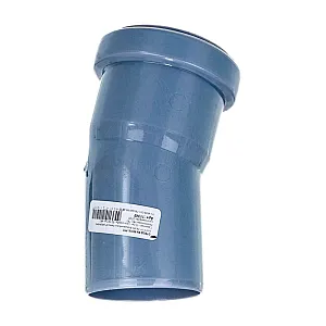 Колено для внутренней канализации РосТурПласт 36418 50 мм 15°