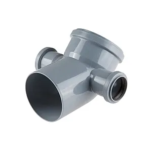 Колено для внутренней канализации РосТурПласт 36685 110*50*50*45° левый/правый