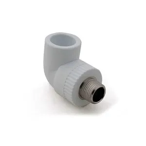 Колено РосТурПласт 11051 ПП комбинированное наружная резьба 25*1/2