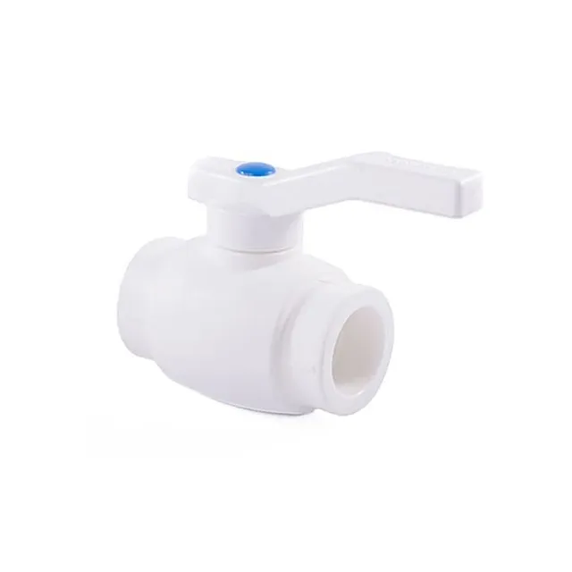 Кран шаровой РосТурПласт 27603 ПП 20 белый