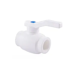 Кран шаровой РосТурПласт 27610 ПП 25 белый