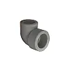 Колено РосТурПласт 16113 ПП редукционное 32*20*90 серый РосТурПласт