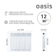 Радиатор биметаллический Oasis Эко 500/80/8 Радиатор биметаллический Oasis Эко 500/80/8