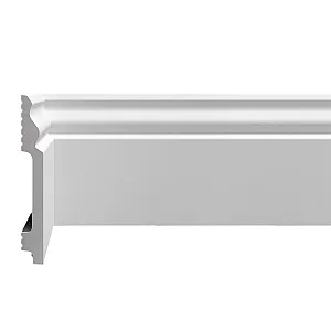 Плинтус напольный Де-багет XPS polymer Н2 100*13 мм