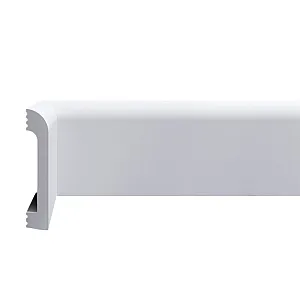 Плинтус напольный Де-багет XPS polymer H 6 80*15 мм