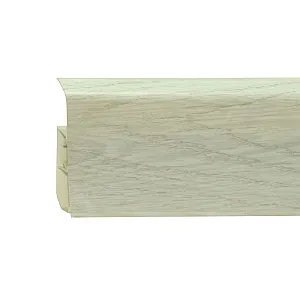 Плинтус Winart Quadro 305 дуб алансо со съемной панелью 80 мм 2.2 м