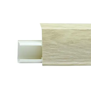 Плинтус Winart Quadro 563 дуб монгольский со съемной панелью 55 мм 2.2 м