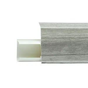 Плинтус Winart Quadro 533 дуб шогун со съемной панелью 55 мм 2.2 м