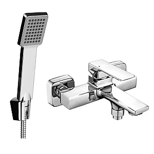 Смеситель для ванны Gross Aqua Edge 2510880C короткий нос