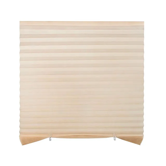 Шторы-плиссе Рыжий Кот Skandi 106246 самоклеящиеся 90*180 см бежевый
