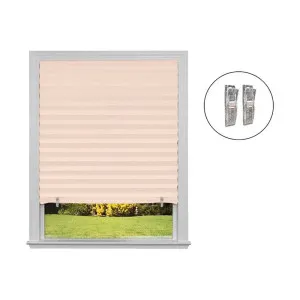 Шторы-плиссе Рыжий Кот Skandi 106246 самоклеящиеся 90*180 см бежевый