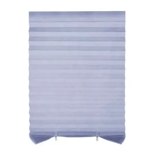 Шторы-плиссе Рыжий Кот Skandi 106822 самоклеящиеся 60*180 см голубой