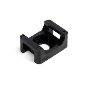 Площадка монтажная Fortisflex 62452 ПМО 15*10 мм черная 100 шт