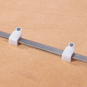 Скоба Fortisflex СПП 8 49452 пластиковая 40 шт