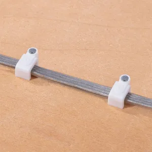 Скоба Fortisflex СПП 14 49456 пластиковая 15 шт