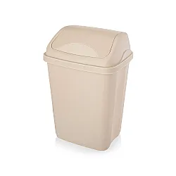 Контейнер для мусора Elfplast Ultra серо-бежевый 5 л