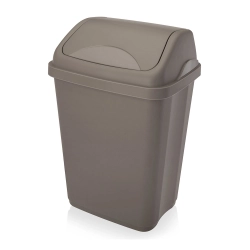 Контейнер для мусора Elfplast Ultra 589 серо-коричневый 10 л