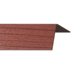 Угол Rico Moulding №140 вишня виньола ПВХ с тиснением 20*20*2700 мм