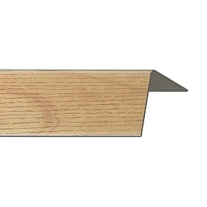 Уголок Rico Moulding №118 с тиснением орех грецкий 20*20*2700 мм