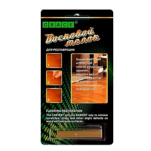 Восковой мелок Grace для ремонта сколов на ламинате и паркете дуб