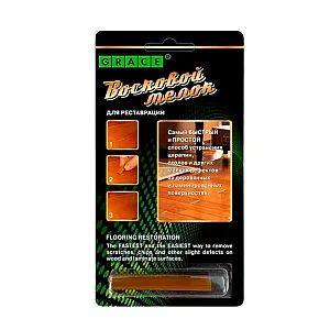 Восковой мелок Grace для ремонта сколов на ламинате и паркете орех