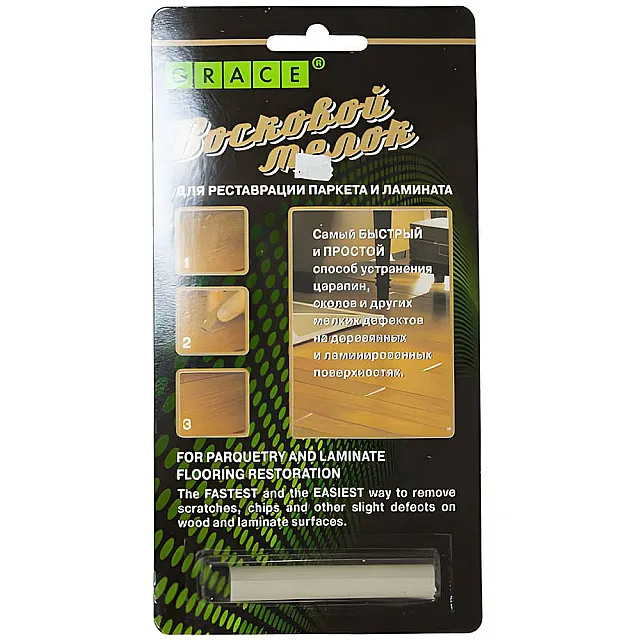 Восковый мелок Grace для ремонта сколов на ламинате и паркете дуб беленый