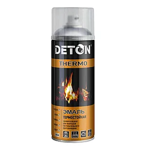 Эмаль термостойкая Deton Thermo DTN-A70789 белая 520 мл