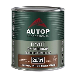 Грунт антикоррозионный акриловый Autop 20/01 ATP-PR20/01-08/P3 серый 1 кг