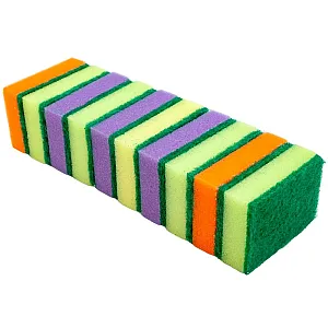 Губки для посуды EuroHouse Макси 96*64*27 мм 10 шт