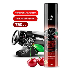 Полироль-очиститель пластика Grass Dashboard Cleaner вишня 120107-2 750 мл