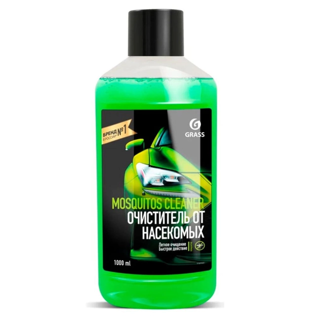 Стеклоомыватель Grass Mosquitos Cleaner 110103 концентрат 1 л Стеклоомыватель Grass Mosquitos Cleaner 110103 концентрат 1 л